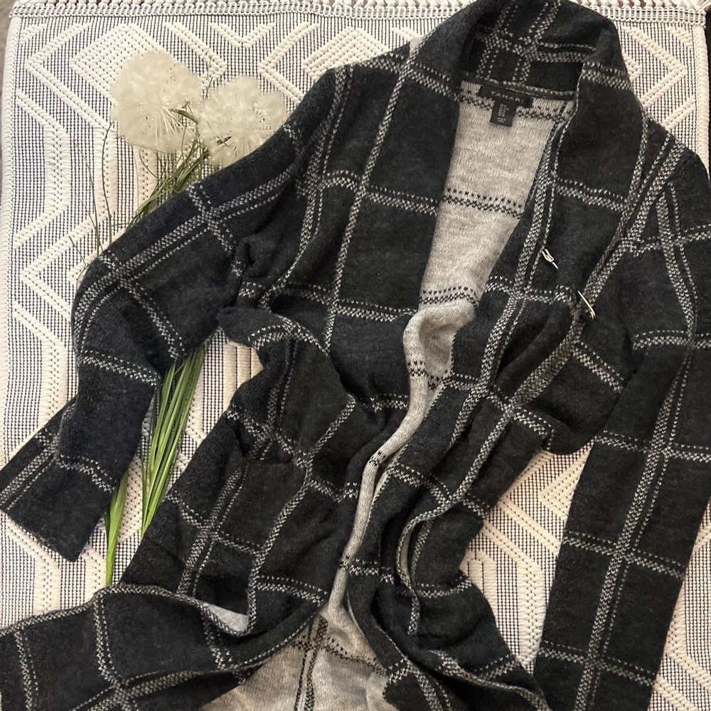 Tahari Open Front Cardigan